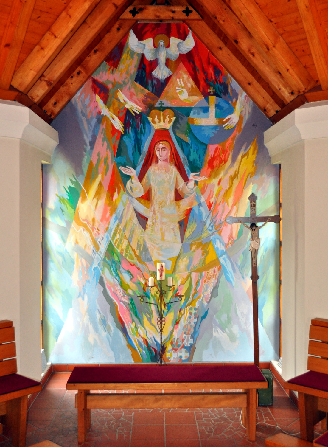 Margarethe Neuhold Hauptaltar Maria