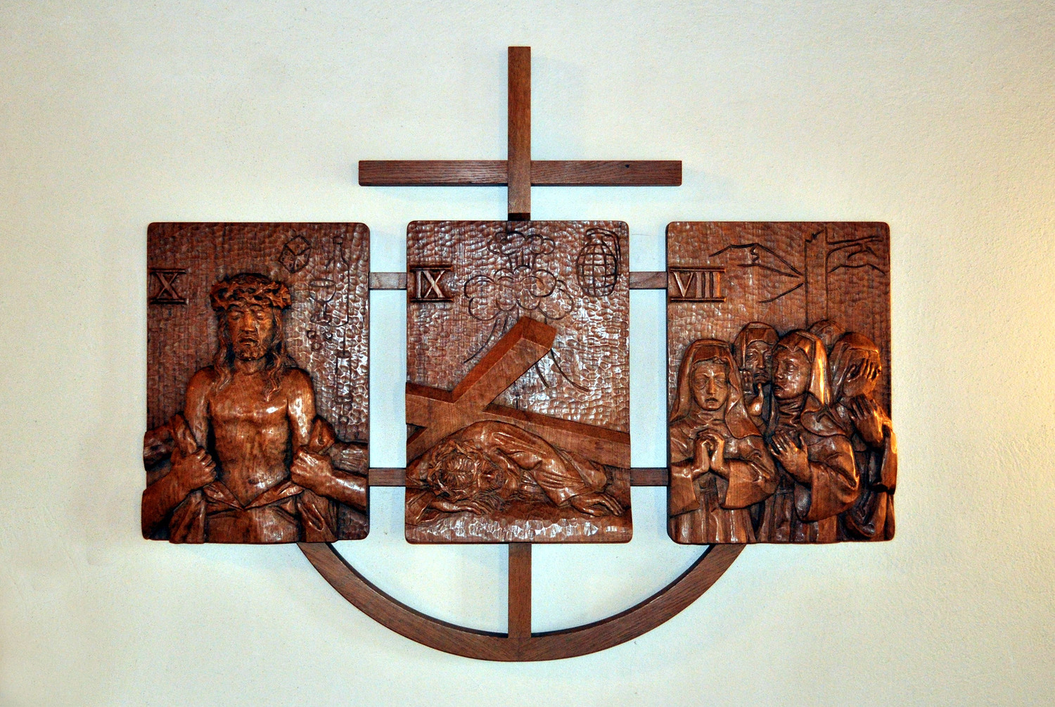 Margarethe Neuhold Kreuzwegstationen 8 - 10